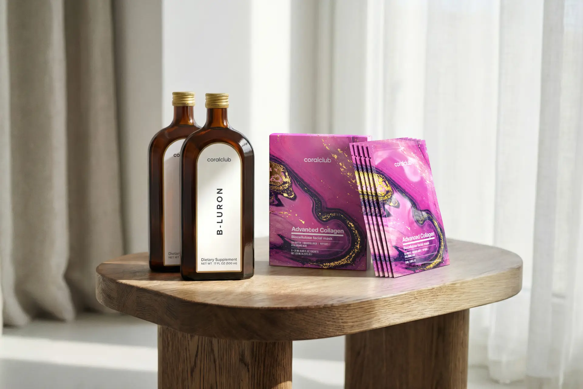 B-Luron + Advanced Collagen Biocellulose Facial Mask